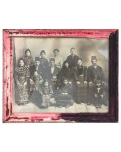 Photo de famille de turques Caucasiens vers 1900 