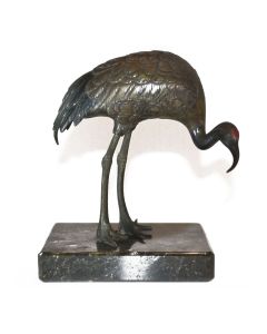 Grand ibis en bronze époque fin XIXème