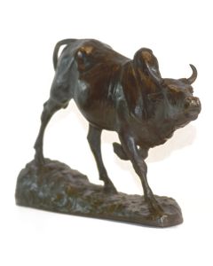 Vache égyptienne bronze animalier daté 1911 signé Robert Bousquet (1894-1917)