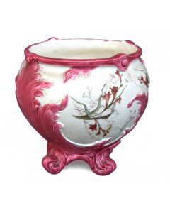 Cache pot Art Nouveau céramique numéroté 538