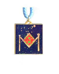 Bijou maçonnique médaille émaillée