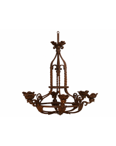 Lustre en fer forgé 1