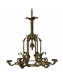 Lustre en fer forgé 2