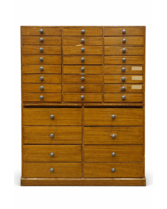 Meuble d'horloger boite de rangement pour accessoires à tiroirs 