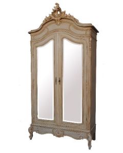 Armoire à glaces Louis XV style Shabby chic 1900