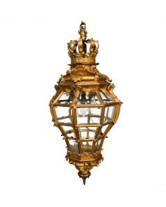 Lanterne en bronze doré du château de Versailles 