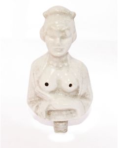 Erotica 1900 bec verseur céramique jeune femme