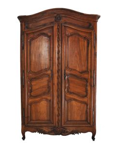 Armoire provençale Louis XV époque XVIIIème en noyer