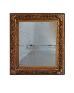 Miroir Louis XVI bois doré glace ancienne