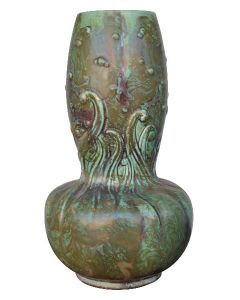 Vase céramique irisée époque 1900 Art nouveau