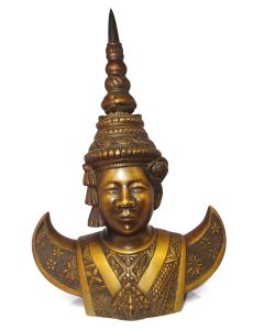 Buste en bronze divinité Asiatique