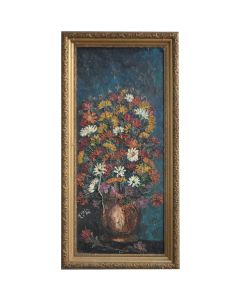 Peinture nature morte bouquet de fleurs par Marie Lore