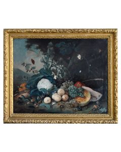 Peinture Nature morte aux fruits et légumes par Arthur Chaplin
