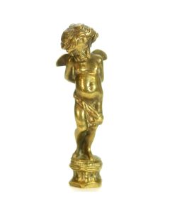 Sceau à cacheter (seal) collection bronze doré début XXème amour captif
