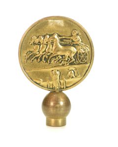 Sceau à cacheter (seal) de collection médaille Héllenique époque XIXème