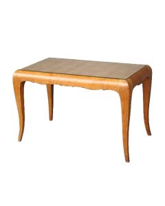 Table basse marquetée en érable 1940