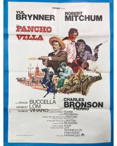 Affiche de cinéma des années 60 Pancho Villa