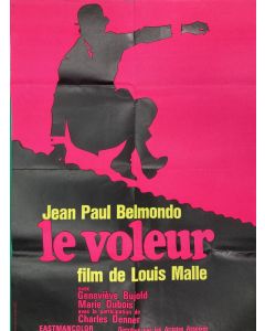 Affiche de cinéma des années 60 Le voleur