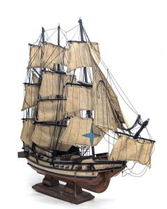Maquette de bateau 3 mat La Licorne