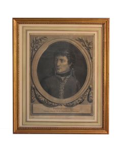 Portrait de Napoléon Bonaparte gravure
