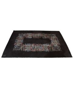 Tapis vintage années 70 motifs abstraits par Maurice André 