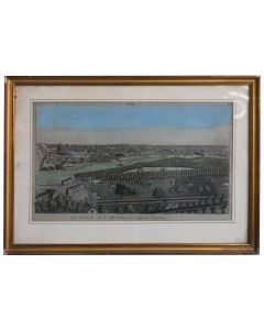 Vue d'optique "vue générale ville de Paris'