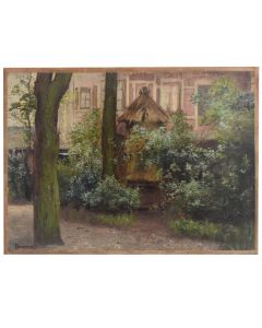 Paysage par Charles Bousquet école Française 