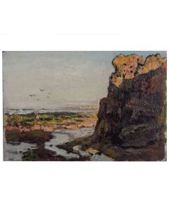 Paysage par Charles Bousquet école Française 