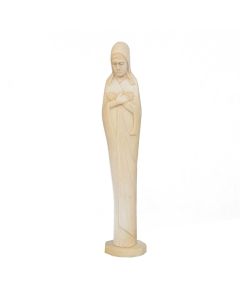 Statuette ivoire de la sainte vierge 1900