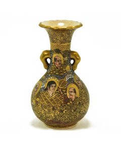 Vase Japonais Satsuma époque XIXème