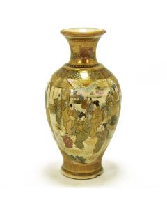 Vase Japonais Satsuma époque XIXème