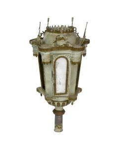 Lanterne de procession en tôle laquée XIXème