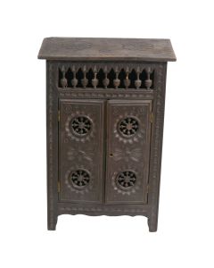 Armoire bretonne, meuble breton de poupée 1900