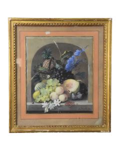 Nature morte huile sur toile par Arthur Chaplin daté 1934