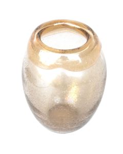 Vase en cristal soufflé de Daum