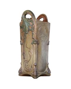 Rare porte parapluie en grès Art nouveau DLG H. Guimard