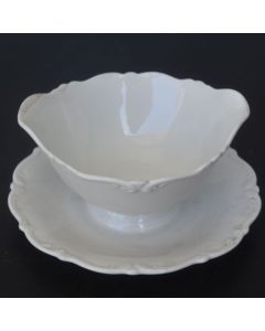 Soupière en porcelaine Allemande d'époque XIXème