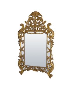 Miroir bois et stuc doré Napoléon III