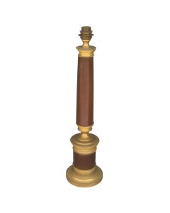 Lampe vintage de salon en bronze et laiton