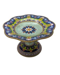 Coupe cloisonnée bronze XIXème 