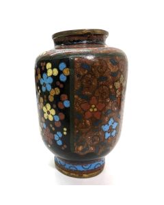 Petit vase en cloisonné 1900