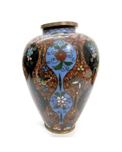 Petit vase en cloisonné 1900