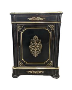 Bahut &eacute;poque Napol&eacute;on III marqueterie Boulle & registre de bronze dor&eacute; XIX&egrave;me