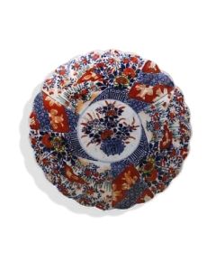 Plat en céramique Imari (Japon)