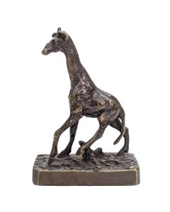 Bronze animalier miniature la girafe époque XIXème