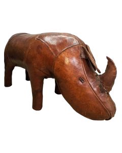 Dimitri Omersa Rhinocéros en cuir 1960