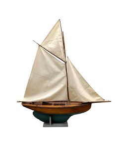 Maquette de sloop à corne 