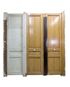 Éléments de boiserie en bois laqué 1900 (portes)