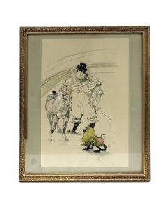 Gravure circassienne Toulouse Lautrec 