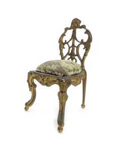 Bronze de Vienne petite chaise miniature 